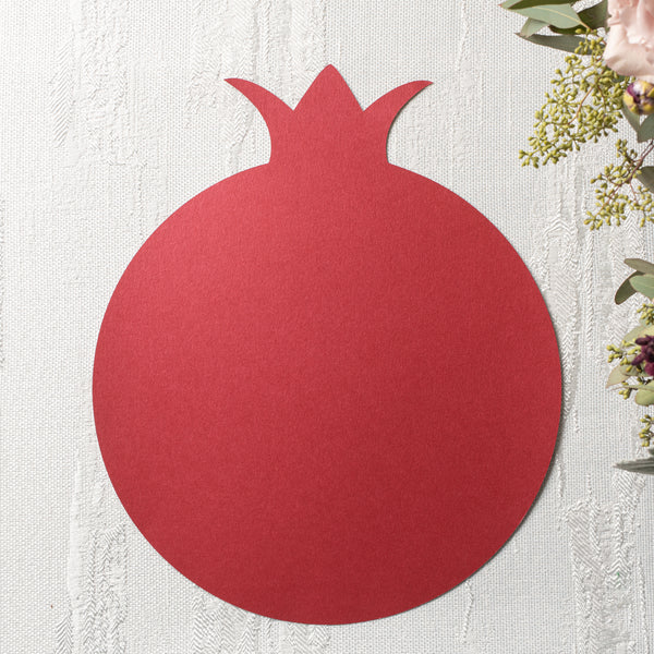 Pomegranate Placemat Ruby